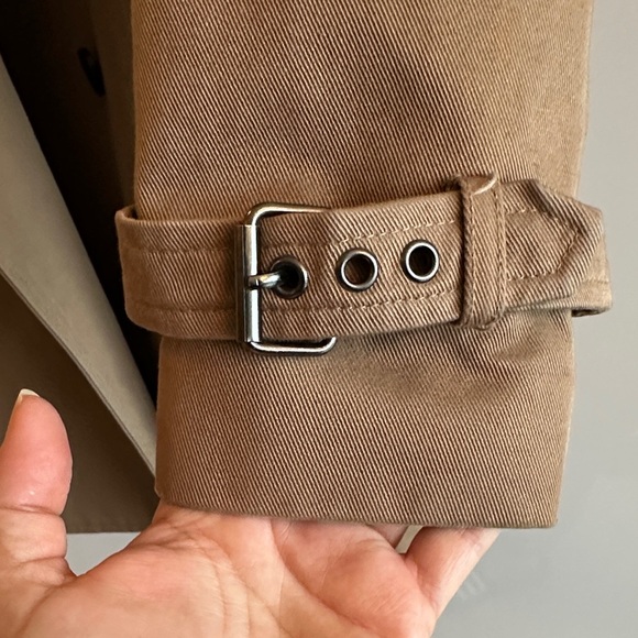 The Kooples Brown Trench Coat - Picture 4 of 5